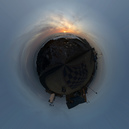 FZ012071-89 Sunset at Porthcawl beach polar planet.jpg